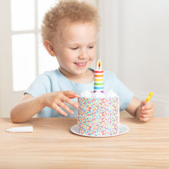 Melissa & Doug Birthday Surprise Keepsake Box 7 Piece Pretend Play Set