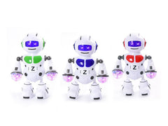 BO Pioneer Dancing Robot Toy with Lights and Music – Interactive Moving Robot, Battery Operated