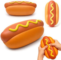 Jumbo Hot Dog Squishy 9.4 Inch Slow Rising Sensory Fidget Toy