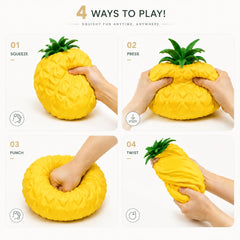 Jumbo Squeezy Pineapple Squishy Sensory Fidget Toy