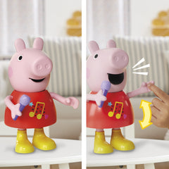 Peppa Pig Toys Talk and Sing Peppa Doll, Musical Toys for Girls and Boys, Ages 3 and up