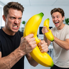 18-Inch Jumbo Banana Squishy Slow Rising Sensory Fidget Toy