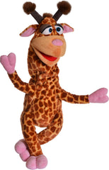 THiN AiR Brands Living Puppets Smalls 21 Inch Brown Giraffe Hand Puppet