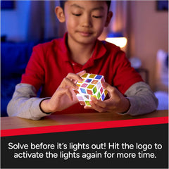 Rubik's Pulse Cube 3x3 Light-Up Electronic Puzzle Game
