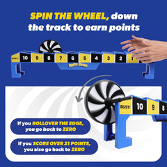Relatable Spin Zone 21-Point Spinner Track Game