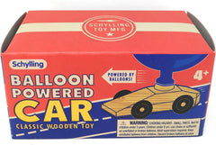 Schylling Retro Balloon Powered Car Wooden STEM Toy