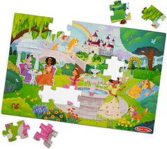 Melissa & Doug Fairy Tale Castle 48 Piece Jumbo Floor Puzzle