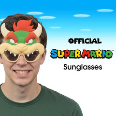 Super Mario Bowser character costume sunglasses