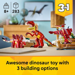 LEGO Creator 3 in 1 Fierce Dinosaur 31379 283 Piece Building Set