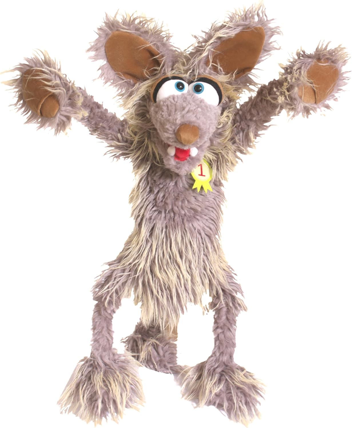 THiN AiR Brands Living Puppets Artie 27 Inch Brown Coyote Hand Puppet