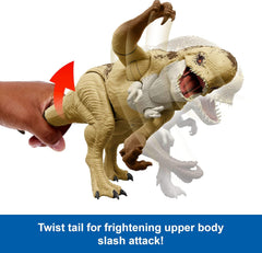 Mattel Jurassic World Rebirth Distortus Rex 22 Inch Rumble N Rampage Figure