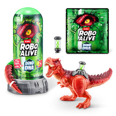 Robo Alive Dino DNA Dinosaur by ZURU - Robot Toy Light-Up DNA Helix Spine for Kids Ages 3+
