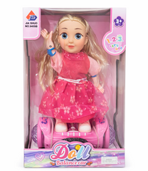 Baby Balance Car Dress Doll Hoverboard Toy