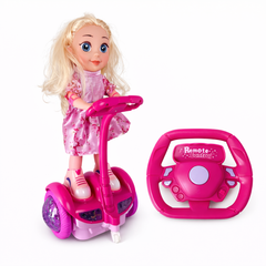 Baby 360 RC Balance Scooter Dress Doll Remote Control Toy