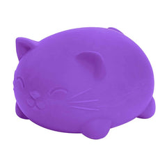 Nee Doh Super Cool Cats 4.5 Inch Squish Ball Fidget Toy - Choose Your Color