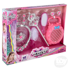 The Toy Network Princess Jewelry and Accessory Set Pretend Play Dress Up Toy
