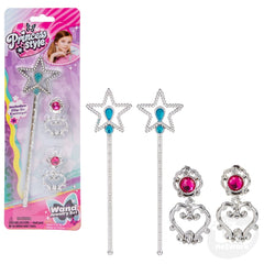 The Toy Network Princess Wand Jewelry Set Pretend Play Dress Up Accessories