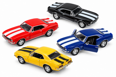 The Toy Network 5 Inch Die Cast Pull Back 1967 Chevy Camaro Z28 1 Piece Random Color