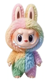 POP MART The Monsters – Rainbow Energy Keychain Plush Vinyl Face Blind Box (Random Design Collectible Plush Pendant)