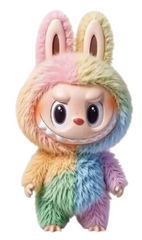 POP MART The Monsters β Rainbow Energy Keychain Plush Vinyl Face Blind Box (Random Design Collectible Plush Pendant)