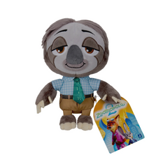 Disney Zootopia Flash sloth 6-inch plush toy with shirt and tie