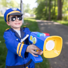Melissa & Doug Police Speed Radar & Voice-Changing Megaphone Pretend Play Set