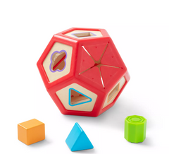 Melissa & Doug 12 Piece Dodecagon Shape Sorter Educational Toy Set