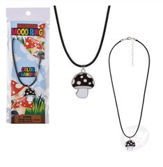 The Toy Network 18 Inch Mushroom Mood Necklace Color Changing Jewelry