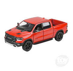 The Toy Network 5 Inch 2019 Dodge Ram 1500 Pull Back Truck Random Color