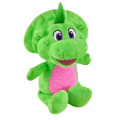 Fisher-Price Barney's World Plush Baby Bop 8-inch Toy Dinosaur for Toddlers & Preschool Kids