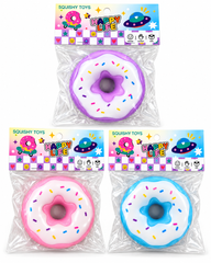Happy Life Donut Squishy Toy 1 Piece Random Color
