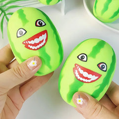Watermelon Monster Squishy Funny Fruit Sensory Fidget Toy