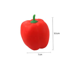Colorful Chili Pepper Squishy Soft Sensory Fidget Toy