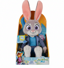 Disney Zootopia Judy Hopps 6-inch interactive plush toy with sound feature