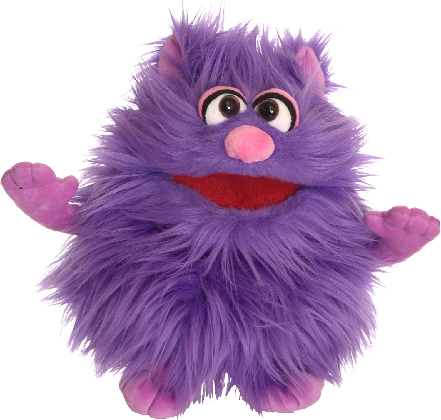 Living Puppets Mugs 12-Inch Purple Friendly Monster Hand Puppet