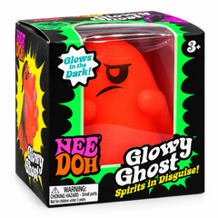 Schylling NeeDoh Glowy Ghost Glow in the Dark Squishy Toy Random Color