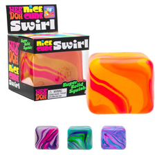 Schylling NeeDoh Nice Cube Swirl Sensory Toy