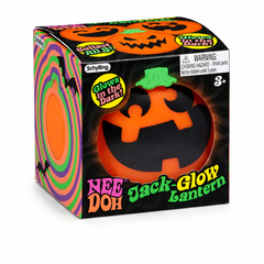 Schylling NeeDoh Jack-Glow-Lantern glow in the dark Halloween squishy
