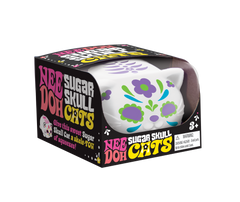 Schylling NeeDoh Sugar Skull Cats Sensory Squishy Toy