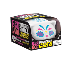Schylling NeeDoh Sugar Skull Cats Sensory Squishy Toy