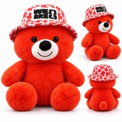 Jazwares FIFA World Cup 2026 Bear with Bucket Hat Plush Toy