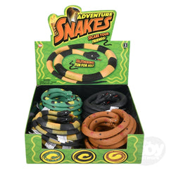 The Toy Network 24 Inch Vinyl Snake 1 Piece Random Color