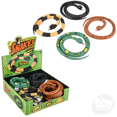 The Toy Network 24 Inch Vinyl Snake 1 Piece Random Color