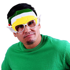 Sun-Staches Elf Christmas Costume Sunglasses with Hat & Ears