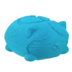 Schylling Nee Doh Wild Cats Fuzz Ball 3 Inch Squish Ball Fidget Toy