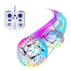 Sharper ImageĀ® Halo Drone ā Remote Control Light-Up Orbiter