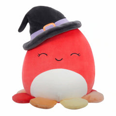 Squishmallows 8" Halloween Detra the Octopus in Witch Hat