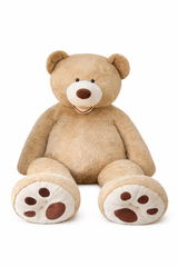 93 inch giant blonde plush teddy bear