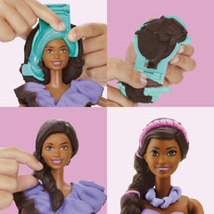 Play-Doh Barbie Fashionista Ruffles Set, Make Doll Clothes, Girls & Boys 5 and up