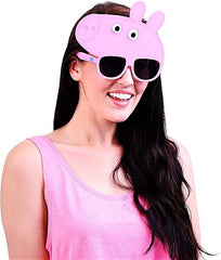Peppa Pig pink character costume sunglasses for kids